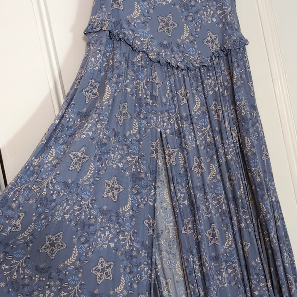 đŞđŤ°đź Spell Celestial Legs Skirt Maxi Skirt Floral Size S HTF Rare - Picture 4 of 7